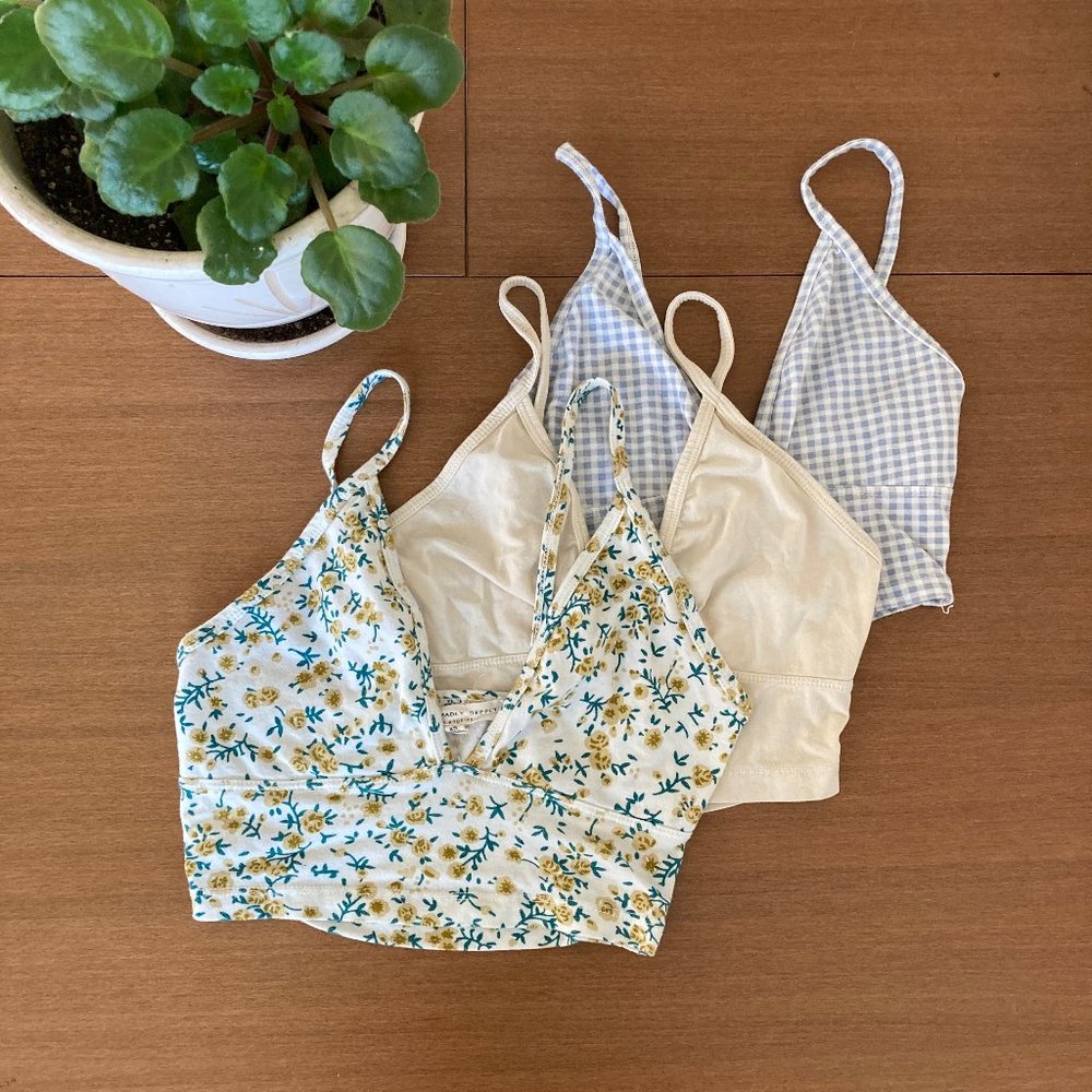 Bralettes (Set of 3)